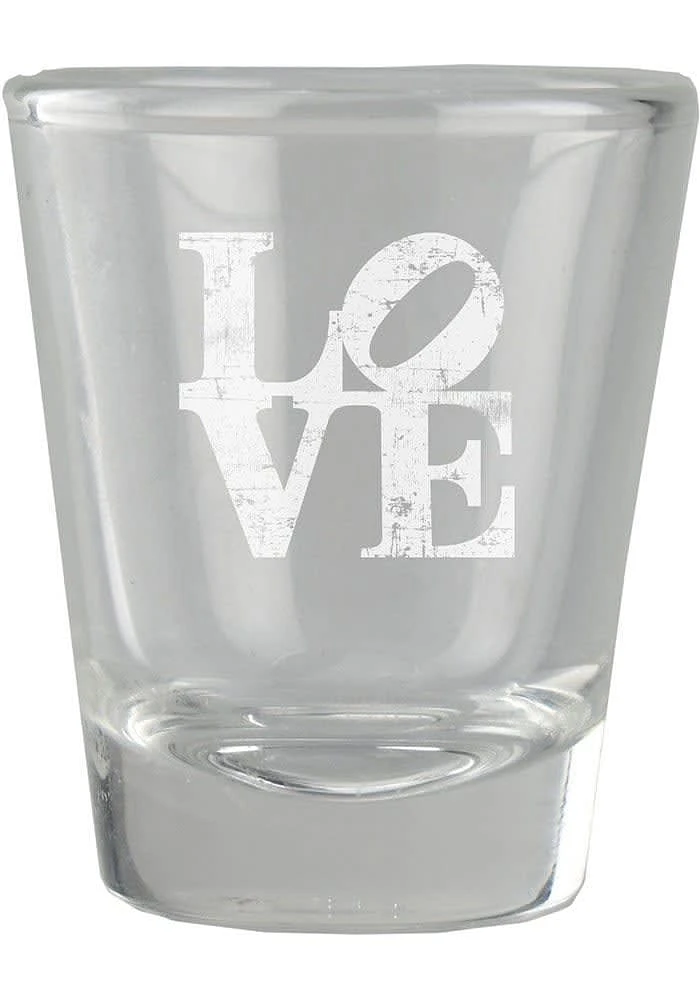 Philadelphia 1.5 oz Engraved Shot Glass