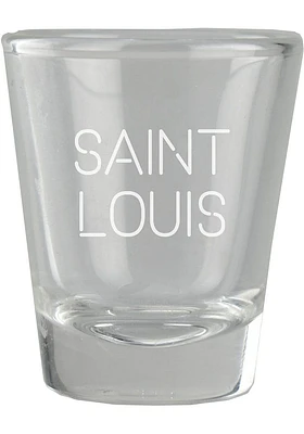 St Louis 1.5 oz Engraved Shot Glass