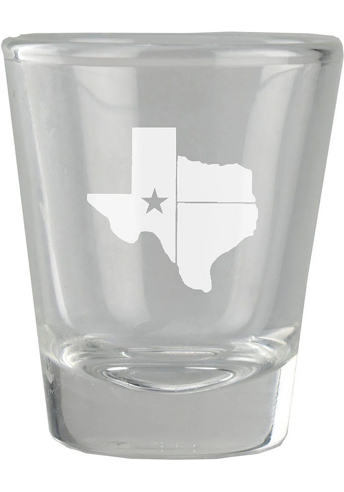 Texas 1.5 oz Engraved Shot Glass