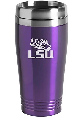 LSU Tigers 16oz Stainless Steel Travel Mug