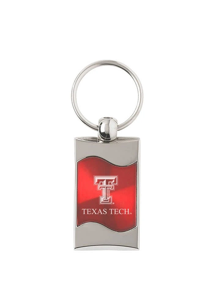 Texas Tech Red Raiders Red Wave Keychain - Red