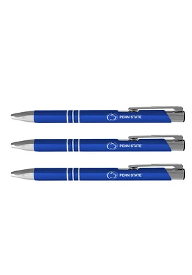 Penn State Nittany Lions 3 Pack Ball Point Pen Set - Grey
