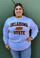 Oklahoma State Cowboys White Number One Design Long Sleeve T Shirt