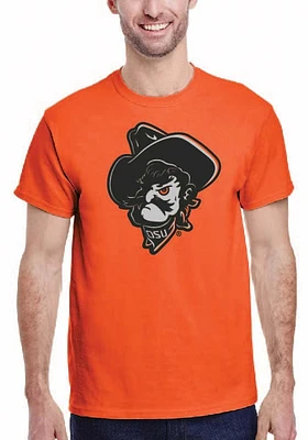 Oklahoma State Cowboys Orange Tonal Pistol Pete Short Sleeve T Shirt