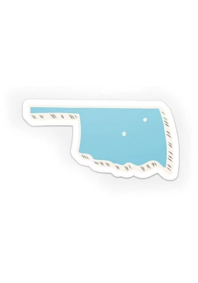 Oklahoma 3.5 x 3.5 in Magnet