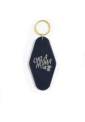 Oklahoma Motel Key design Keychain