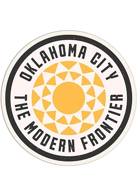 Oklahoma City Visit OKC design Magnet