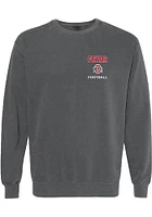 Josh Fryar Rally Mens Black Ohio State Buckeyes NIL Embroidered Crew Sweatshirt