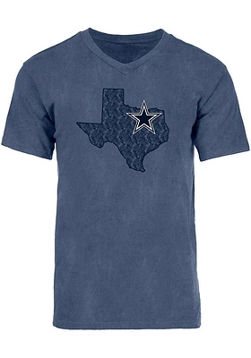 Dallas Cowboys Womens Navy Blue Southern State Short Sleeve T-Shirt