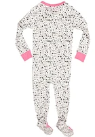 Texas Longhorns Baby Pink Dobbin Loungewear One Piece Pajamas