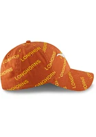 Texas Longhorns Burnt Orange Worded 9TWENTY Womens Adjustable Hat