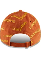 Texas Longhorns Burnt Orange Worded 9TWENTY Womens Adjustable Hat