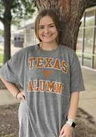 Texas Longhorns Grey Alumni Triblend Short Sleeve Fashion T Shirt