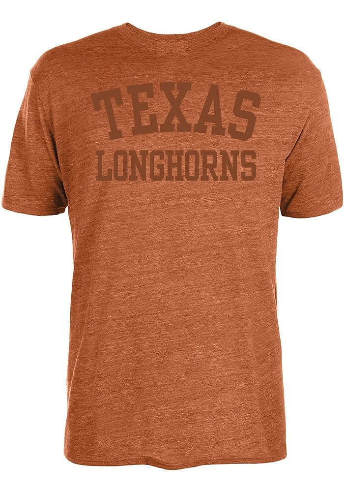 Texas Longhorns Burnt Orange Arch Team Name Short Sleeve Fashion T Shirt