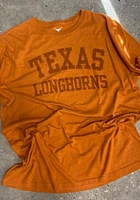 Texas Longhorns Burnt Orange Arch Team Name Short Sleeve Fashion T Shirt