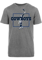 Dallas Cowboys Youth Grey Bayler Short Sleeve T-Shirt