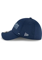 New Era Dallas Cowboys Mens Navy Blue 2020 Training 39THIRTY Flex Hat