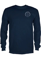 Dallas Cowboys Navy Blue Maliek Long Sleeve T Shirt