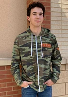 Texas Longhorns Mens Green Nieuport Long Sleeve Full Zip Jacket