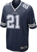 Ezekiel Elliott  Nike Dallas Cowboys Navy Blue Road Game Football Jersey