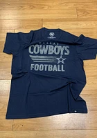 47 Dallas Cowboys Navy Blue Rider Franklin Short Sleeve Fashion T Shirt