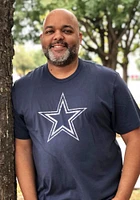47 Dallas Cowboys Navy Blue Premier Franklin Short Sleeve Fashion T Shirt