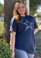 47 Dallas Cowboys Navy Blue Grit Scrum Short Sleeve Fashion T Shirt