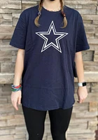 47 Dallas Cowboys Navy Blue Imprint Super Rival Short Sleeve T Shirt