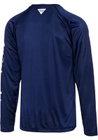 Columbia Dallas Cowboys Navy Blue TERMINAL TACKLE Long Sleeve T-Shirt