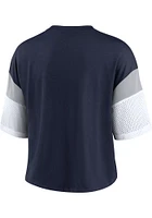 Nike Dallas Cowboys Womens Navy Blue Nickname Short Sleeve T-Shirt