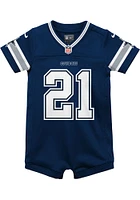 Ezekiel Elliott Dallas Cowboys Baby Navy Blue Nike Play Time Football Jersey