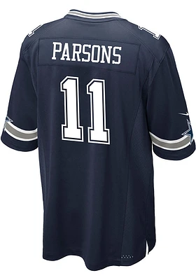 Micah Parsons  Dallas Cowboys Navy Blue Away Football Jersey