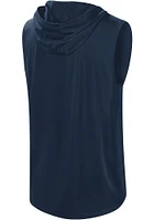 Dallas Cowboys Navy Blue ACTIVE SLEEVELESS Short Sleeve Hoods