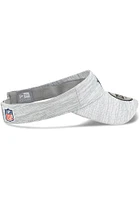 New Era Dallas Cowboys Mens Grey Distinct Adjustable Visor