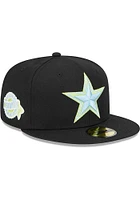 New Era Dallas Cowboys Mens Black Multi Color Pack 59FIFTY Fitted Hat