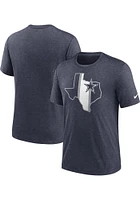 Nike Dallas Cowboys Navy Blue STATE STRIPE Short Sleeve T Shirt