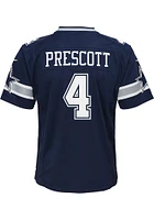 Dak Prescott Dallas Cowboys Youth Navy Blue Nike Game Football Jersey