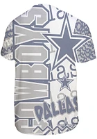 Dallas Cowboys White JUMBOTRON Short Sleeve Fashion T Shirt