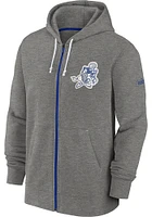 Nike Dallas Cowboys Mens Grey Rewind Long Sleeve Full Zip Jacket