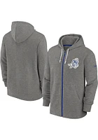 Nike Dallas Cowboys Mens Grey Rewind Long Sleeve Full Zip Jacket