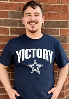 Dallas Cowboys Navy Blue Victory Short Sleeve T Shirt