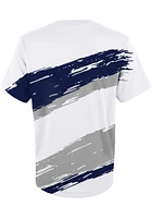 Dallas Cowboys Youth White Paintbrush Short Sleeve T-Shirt