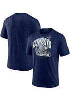 Dallas Cowboys Navy Blue END AROUND Short Sleeve Fashion T Shirt