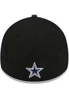 New Era Dallas Cowboys Black JR 2022 NFL Draft 39THIRTY Youth Flex Hat