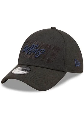 New Era Dallas Cowboys Black JR Tonal 2022 NFL Draft 39THIRTY Youth Flex Hat