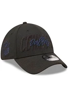 New Era Dallas Cowboys Black JR Tonal 2022 NFL Draft 39THIRTY Youth Flex Hat