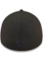 New Era Dallas Cowboys Black JR Tonal 2022 NFL Draft 39THIRTY Youth Flex Hat