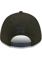 New Era Dallas Cowboys Black JR Tonal 2022 NFL Draft 9FORTY Adjustable Toddler Hat
