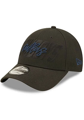 New Era Dallas Cowboys Black JR Tonal 2022 NFL Draft 9FORTY Youth Adjustable Hat