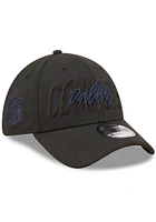 New Era Dallas Cowboys Mens Black 2022 Tonal NFL Draft 39THIRTY Flex Hat